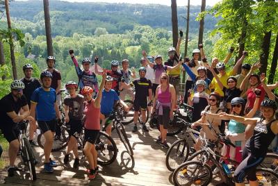 Tour privado en bicicleta de montaña al parque regional Pavilnys