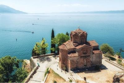 Tour de un día a Ohrid y al lago Ohrid desde Skopje