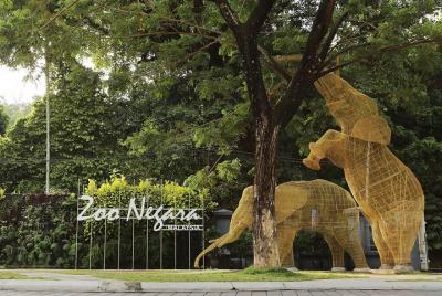 Entrada a Zoo Negara Entrada a Zoo Negara