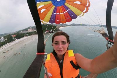 Parasailing en barco