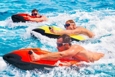 Paseo en barco + SEABOB (15 o 30 minutos a su elección)