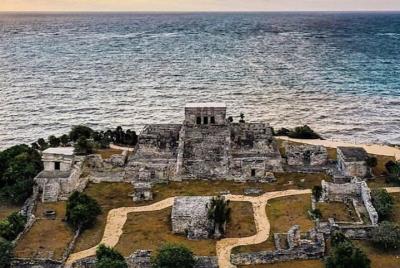 Excursión de día completo a Cobá y Tulum y Playa del Carmem con a