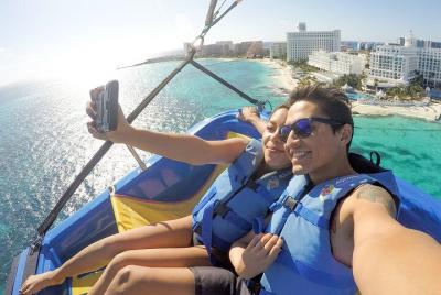 Experiencia Sky Rider en Cancún