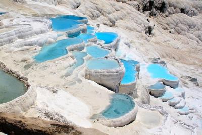 Tour de día completo a Pamukkale y Hierápolis desde la ciudad de 