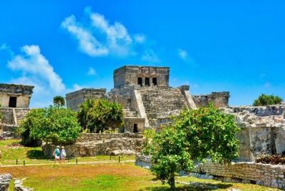 Ruinas mayas privadas de medio día en Tulum con acceso sin colas Ruinas mayas privadas de medio día en Tulum con acceso sin colas