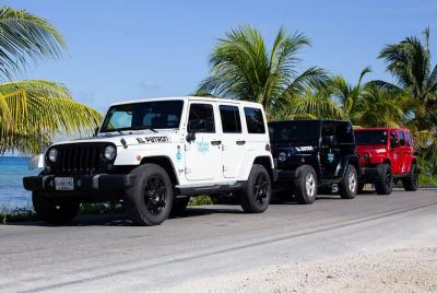 Super Combo con Exploración en Jeep y Snorkel en Embarcación