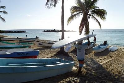 Paddleboard, snorkel y Surf Jeep Tour en Cozumel