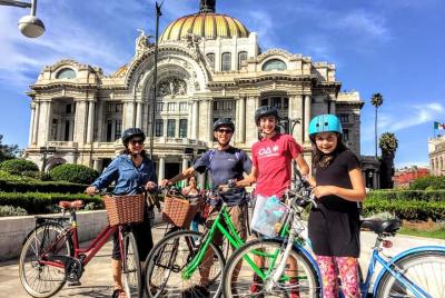 Excursión en bicicleta y cultural de la Ciudad de México, incluid
