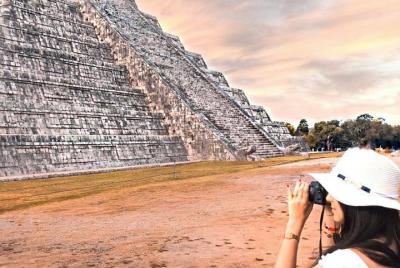 Excursión de día completo Chichen ITZA Beber en autobús