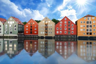 Trondheim: Un paseo por el Inner Circle Walking Audio Tour por Vo