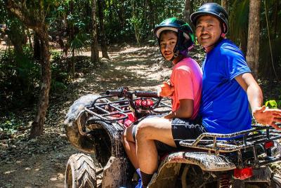 Actividades Atv (compartido) Zipline y Cenote.