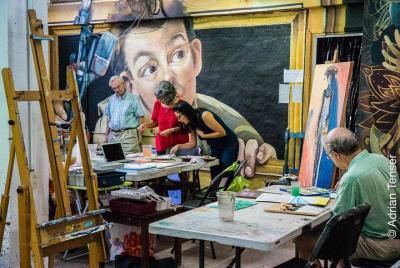 Lección de pintura - Acuarela con Veronica Rangel