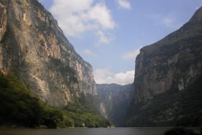 El Cañón del Sumidero y el Pueblo Mágico en Chiapas de Corzo desd