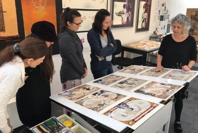 Tour de arte por los talleres de artistas alrededor de San Miguel