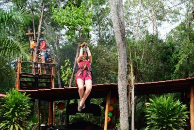 Experiencia ATV (compartida) Zipline y Cenote Experiencia ATV (compartida) Zipline y Cenote
