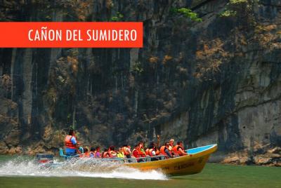 Desde Tuxtla Tour al Cañón del Sumidero y Chiapa de Corzo Desde Tuxtla Tour al Cañón del Sumidero y Chiapa de Corzo