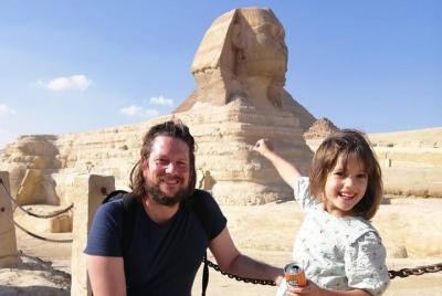 Tour privado de 4 horas pirámides de Giza, esfinge y paseo en cam