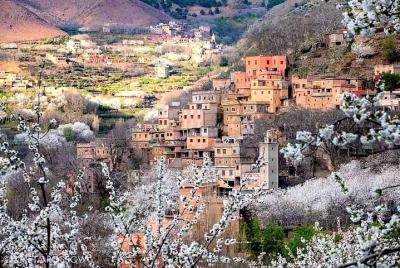 Tres valles y cascadas: excursión guiada de un día desde Marrakec