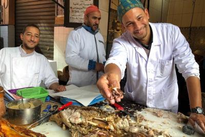 Experiencia de degustación de deliciosa comida en Marrakech