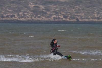 Lección de kitesurf grupal