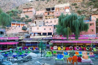 Excursión de un día al valle de Ourika y Setti Fatma desde Marrak