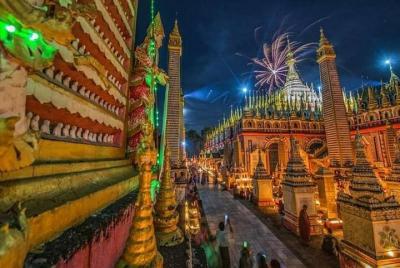Visita de Mandalay a la ciudad de Monywa