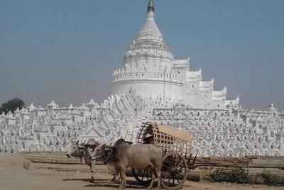 Excursión de medio día a Mingun desde Mandalay en barco