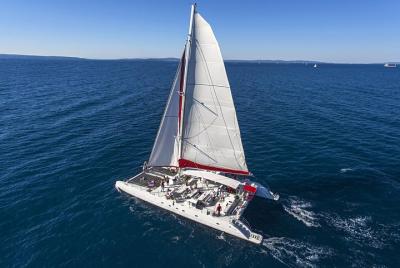 Escapada de un día completo a la isla de Taboga en catamarán con  Escapada de un día completo a la isla de Taboga en catamarán con