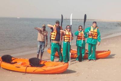 Aventura de medio día en kayak en Walvis Bay