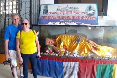 Senderismo fácil a la estupa Syambhunath