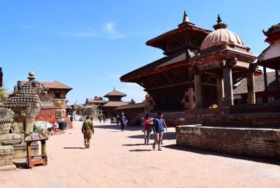 Excursión de medio día a la ciudad vieja de Bhaktapur y la plaza 