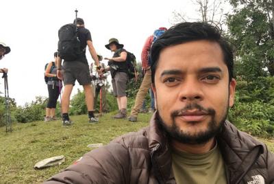 Campamento australiano y senderismo fácil en Dhampus