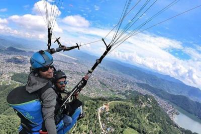 Parapente 20-30 minutos de vuelo.