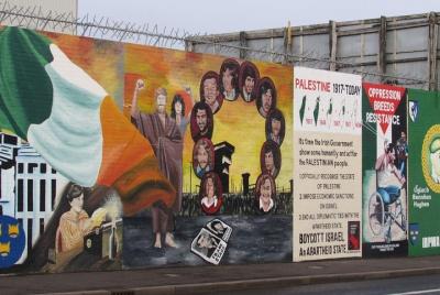 Recorrido en taxi por los murales de Belfast