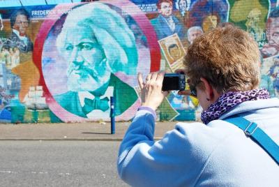  tour mural oficial de taxi de Belfast de fama mundial