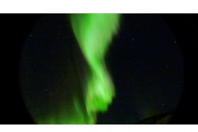 Viaje por la noche en los páramos salvajes en busca de NothernLig