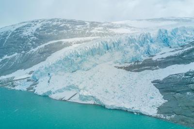 Vuelo al glaciar Svartisen
