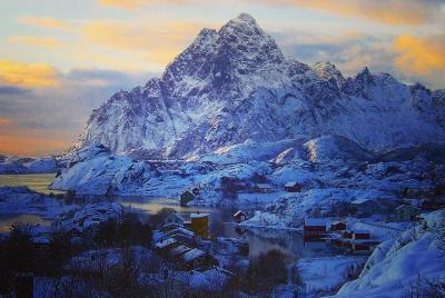 Tour guiado de invierno de las islas Lofoten