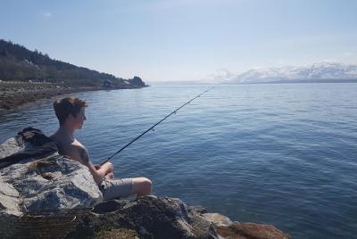 Pesca desde la orilla