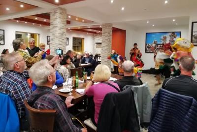 Almuerzo en el restaurante La Retama