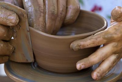 Taller de alfarería en el Valle Sagrado