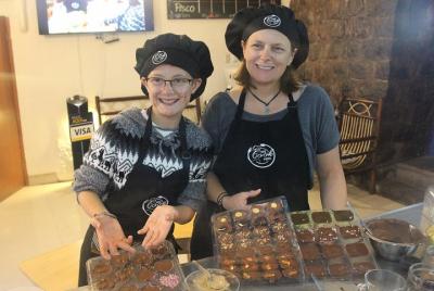 Taller de chocolate con frijoles a la barra