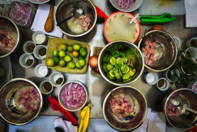 Auténtica clase de cocina peruana