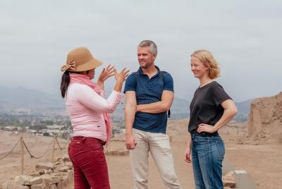 Huaca Pucllana sigue siendo un tour privado con recogida en el ae