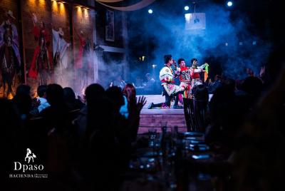 Cena en el restaurante D´Paso Hacienda