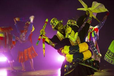 Espectáculo de caballos bailando y cena buffet y tour nocturno po