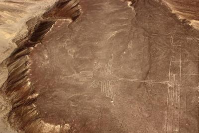 Líneas de Nazca desde el aeropuerto de Nazca.