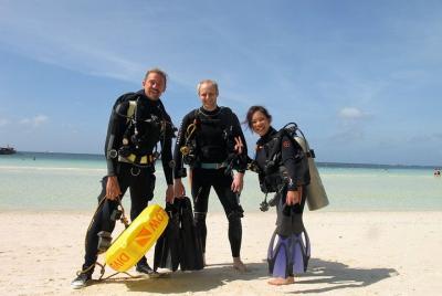 Descubra el buceo en Boracay.