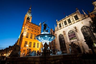 Gdansk de noche - recorrido a pie
