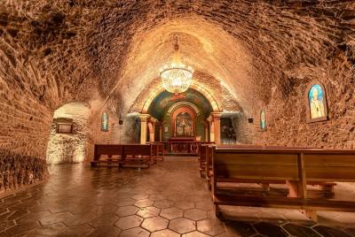 Visita guiada a pie a las minas de sal de Wieliczka con entrada p